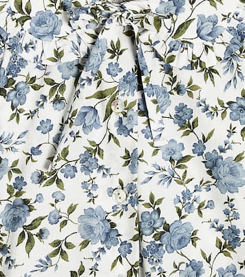 Bébé – Chemise Vanda en coton à fleurs | La Coqueta