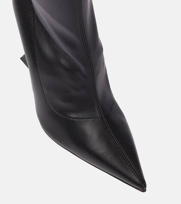 Cheope leather over-the-knee boots | The Attico