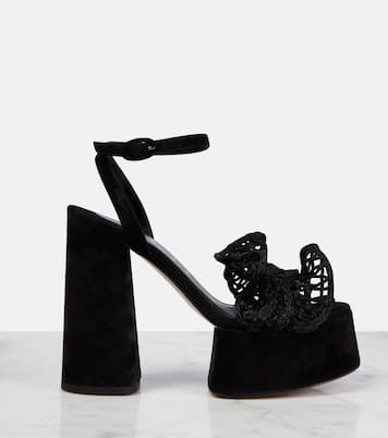 Deia Frou Alta macramé sandals | Christian Louboutin