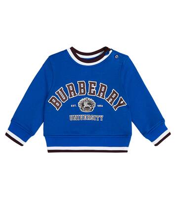 Baby logo cotton sweatshirt | Burberry Kids
