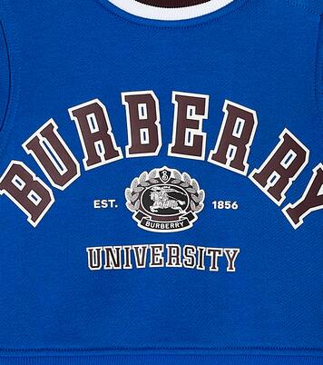 Baby logo cotton sweatshirt | Burberry Kids