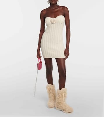 Shearling lace-up boots | Magda Butrym