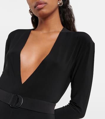 Stirrup jersey catsuit | Norma Kamali