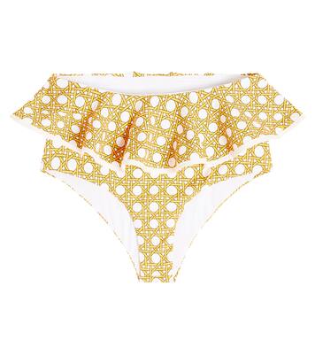 Aman ruffled bikini bottom | Marysia Bumby