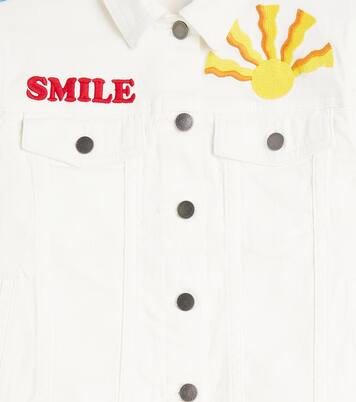 Printed denim jacket | Stella McCartney Kids