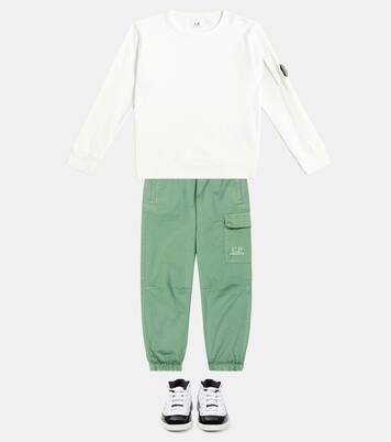 Sweatshirt Diagonal Fleece Lens | C.P. Company Kids