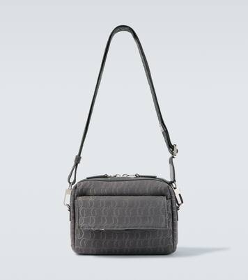 Zip N Flap logo jacquard messenger bag | Christian Louboutin