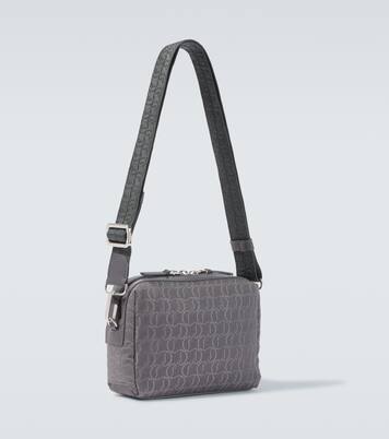 Zip N Flap logo jacquard messenger bag | Christian Louboutin