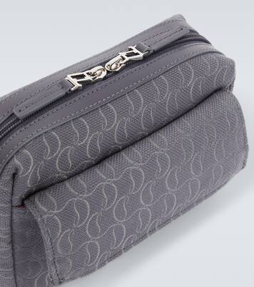 Zip N Flap logo jacquard messenger bag | Christian Louboutin