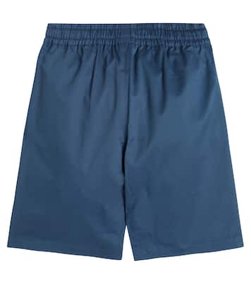 DG cotton-blend jersey shorts | Dolce&Gabbana Kids