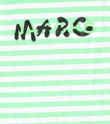 Logo striped cotton jersey T-shirt | Marc Jacobs Kids