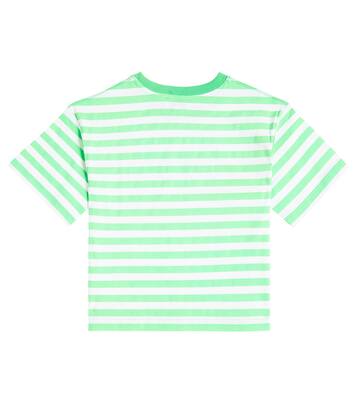 Logo striped cotton jersey T-shirt | Marc Jacobs Kids