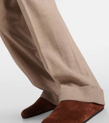 Pantalon ample Tor en laine vierge | The Row