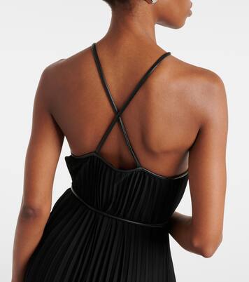 Robe plissée White Label Celeste | Proenza Schouler