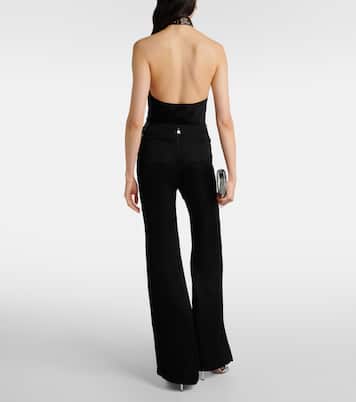 Pantalon évasé à taille haute | Rotate