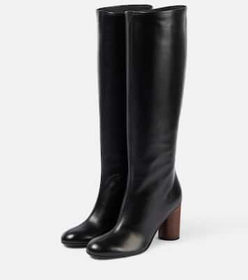 Leather knee-high boots | CO