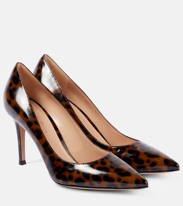 Gianvito 85 leather pumps | Gianvito Rossi