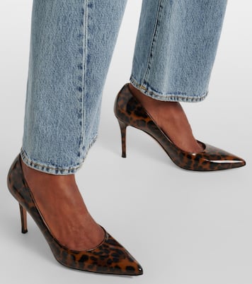 Gianvito 85 leather pumps | Gianvito Rossi