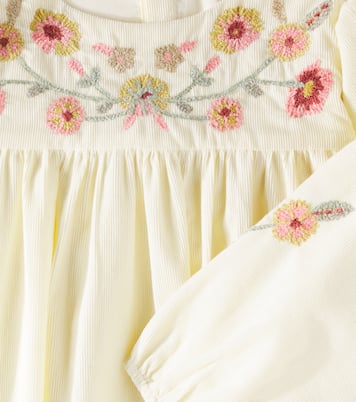 Sophia embroidered cotton dress | Louise Misha