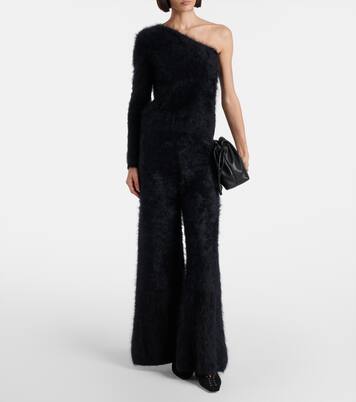 Dae one-shoulder cashmere top | Lisa Yang