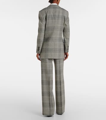 Prince of Wales check wool-blend blazer | Dolce&Gabbana