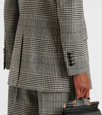 Prince of Wales check wool-blend blazer | Dolce&Gabbana