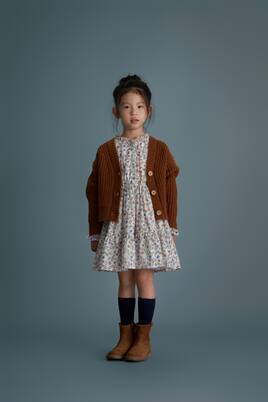 Robe Luisa en coton à fleurs | C'era Una Volta