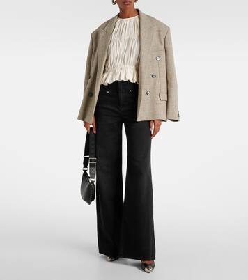 Gelina crêpe de chine blouse | Isabel Marant