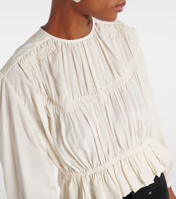 Gelina crêpe de chine blouse | Isabel Marant