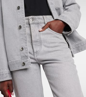 Jeans flared de tiro alto | Bottega Veneta