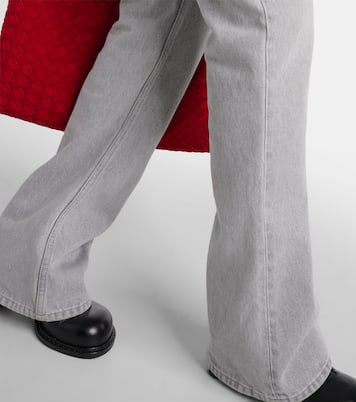 Jeans flared de tiro alto | Bottega Veneta