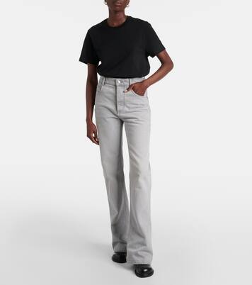 Jeans flared de tiro alto | Bottega Veneta