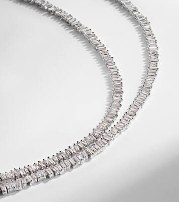 Classic 18kt white gold with diamonds | Suzanne Kalan
