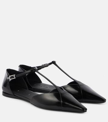 Ballerinas aus Leder | Max Mara