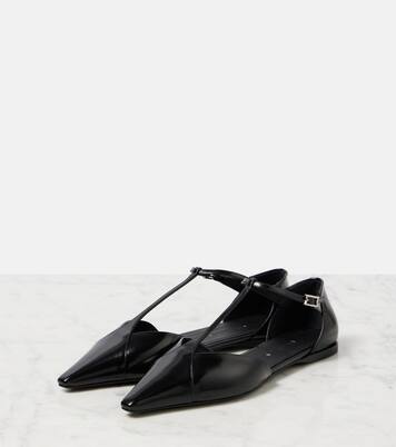 Ballerinas aus Leder | Max Mara