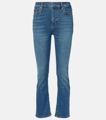 Le High Straight cropped straight jeans | Frame