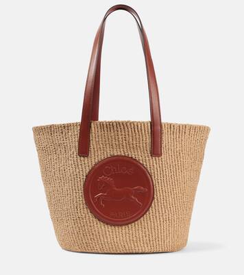 Horse Medal Large basket bag | Chloé