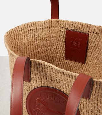 Horse Medal Large basket bag | Chloé