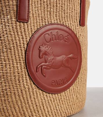 Horse Medal Large basket bag | Chloé