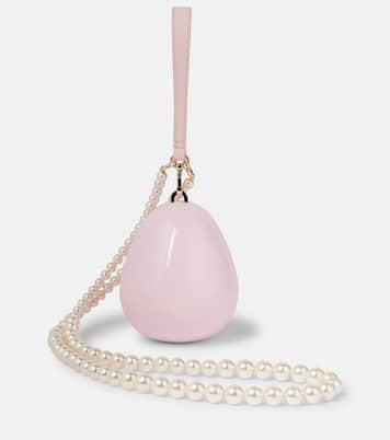 Bolso cruzado Egg Micro con piel | Simone Rocha