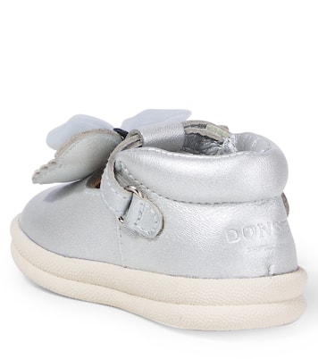 Baby Vlindy metallic leather sneakers | Donsje