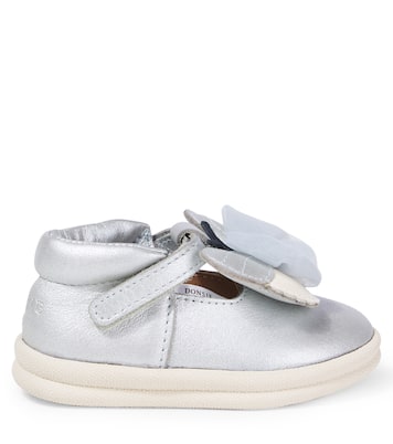 Baby Vlindy metallic leather sneakers | Donsje
