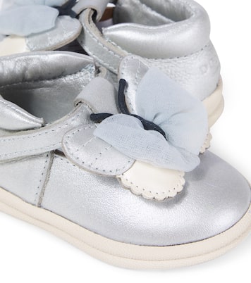 Baby Vlindy metallic leather sneakers | Donsje