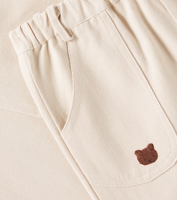 Kassim embroidered cotton straight pants | Donsje