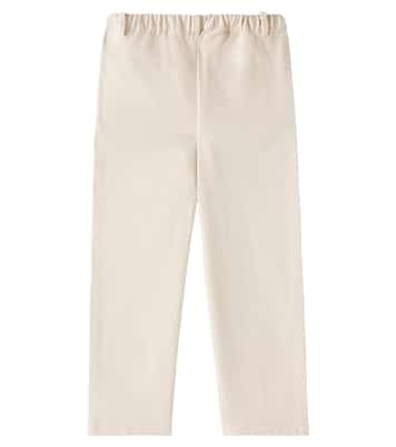 Kassim embroidered cotton straight pants | Donsje