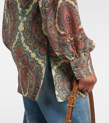 Bluse Voyage Imaginaire aus Seiden-Georgette | Valentino