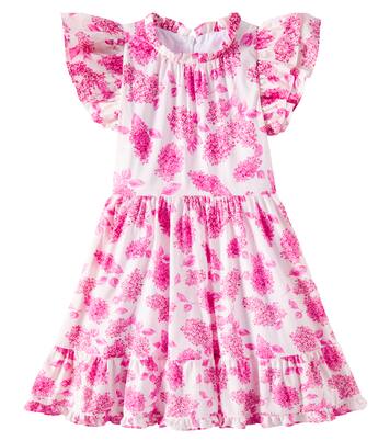Floral ruffled cotton dress | Tartine et Chocolat