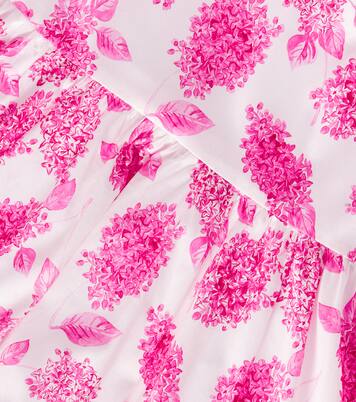 Floral ruffled cotton dress | Tartine et Chocolat