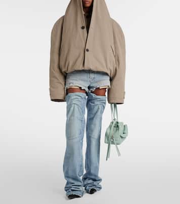 Gabardina de algodón deconstruida | Balenciaga