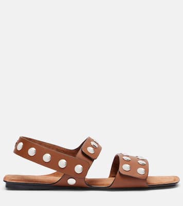 Boden studded leather sandals | Khaite